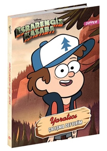 Disney - Esrarengiz Kasaba Yaratıcı Çalışma Defterim Dipper