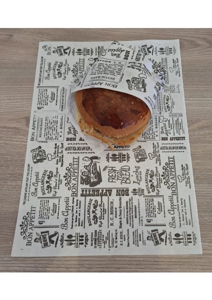 100 Adet 24X34 cm Beyaz Sülfit Hamburger Kağıdı , Tost, Servis Kağıdı indirimleri