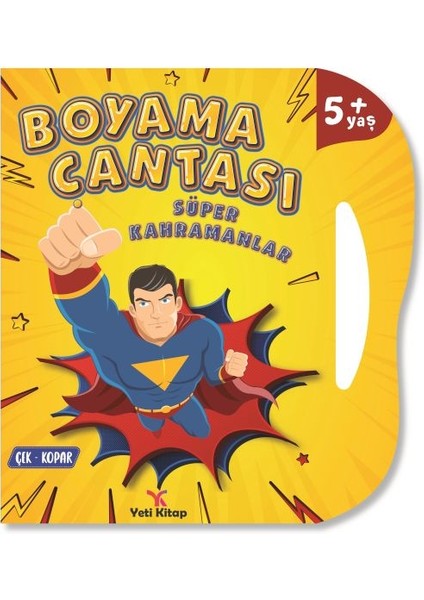 Boyama Çantası Süper Kahramanlar