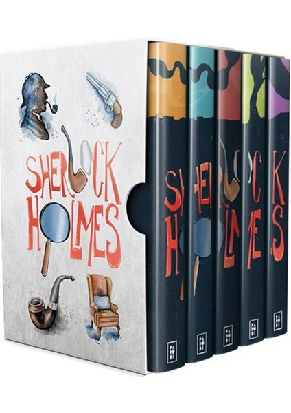 Sherlock Holmes Serisi Kutulu Set - 5 Kitap Takım