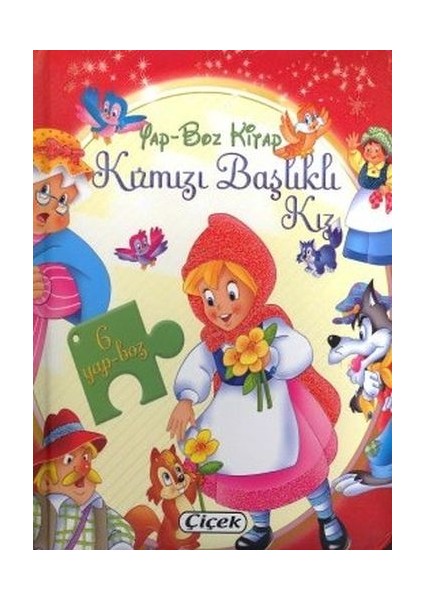 Yap-Boz Kitap - Kırmızı Başlıklı Kız