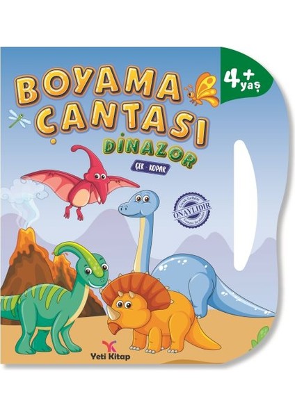 Boyama Çantası - Dinazor
