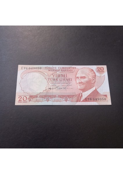 Escoines 3996368F6C3C8A2E49 6.emisyon 20TURK-LIRASI E76 049050 Ca
