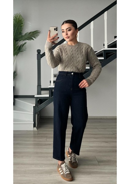 Vizon Saç Örgü Kazak indirimleri