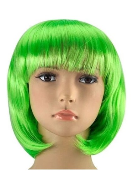 Yeşil Küt Peruk Saç fırsatları