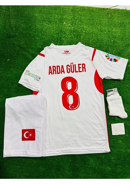 A Milli Takım 2026 Deplasman Beyaz # Arda Güler # Çocuk Forması