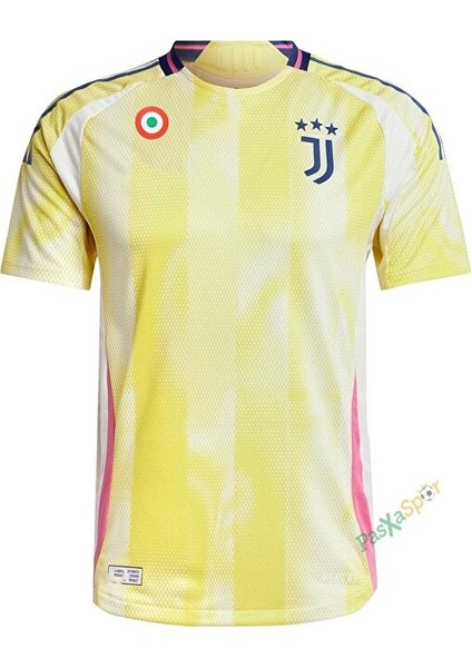 Juventus 2024-25 Yeni Sezon Deplasman Sarı Player Versiyon Yetişkin Forması