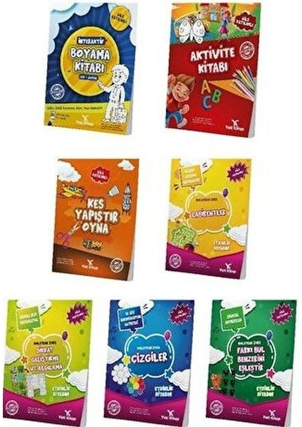 Okul Öncesi Seti - 7 Kitap Takım