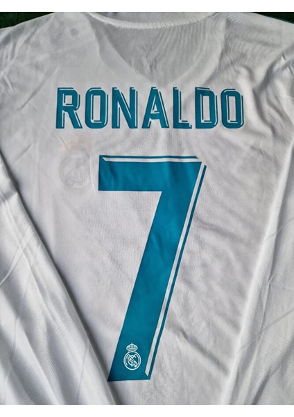 C.ronaldo Retro Uzun Kol Efsane Futbol Forması Nefes Alabilen Terletmez Forma modelleri
