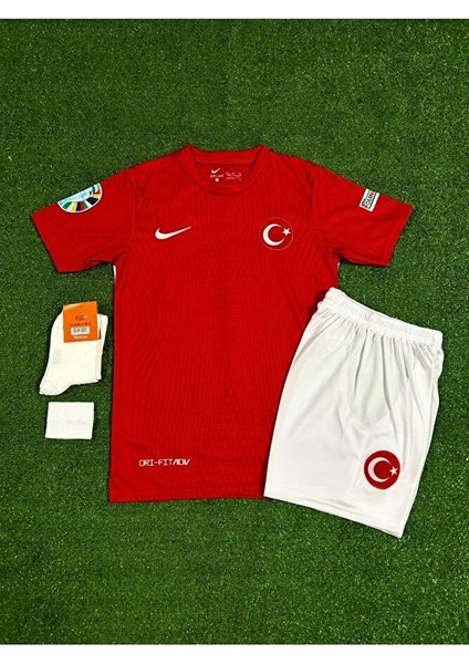 Türkiye Euro 2024 Orkun Kökçü 6// Çocuk Forması 4'lü Set (Red) fiyatları