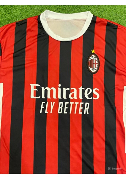 M.i.l.a.n Isimsiz Çubuklu Retro Efsane Kısa Kol Yetişkin Forma Vs modelleri