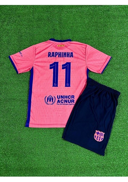 Barcelona 2025/26 Yeni Sezon Raphinha Deplasman Forması (Pembe)