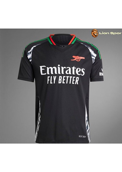 Ârsenal 2024-25 Yeni Sezon Siyah Kısa Kollu Isimsiz Yetişkin Forma Özel Ozan Arsenal