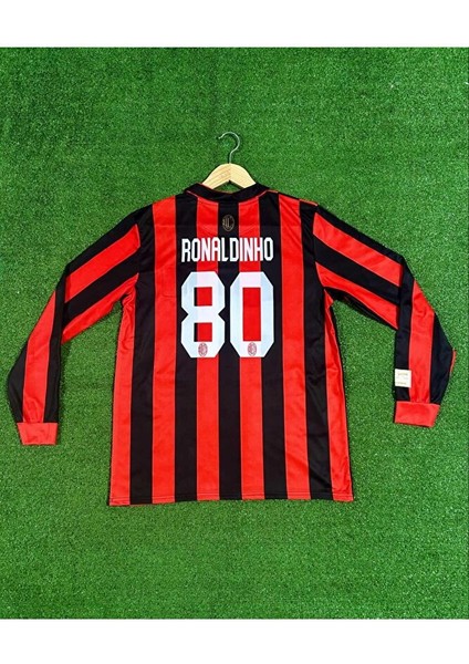 Milan 125.YIL Ronaldinho Uzunkol Nostalji Forması