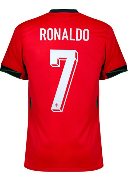 Portekiz Cristiano Ronaldo Kırmızı 24/25 Yeni Sezon Futbol Forması Özel Forma Kumaşı fiyatları
