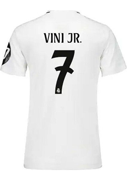 Real Madrıd 2024/25 Iç Saha / Vını.jr / Yetişkin Forması [ Beyaz ]