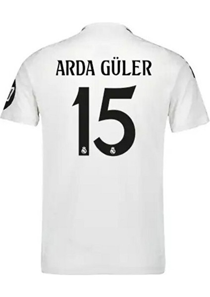 Real Madrıd 2024/25 Iç Saha / Arda Güler / Yetişkin Forması [ Beyaz ]