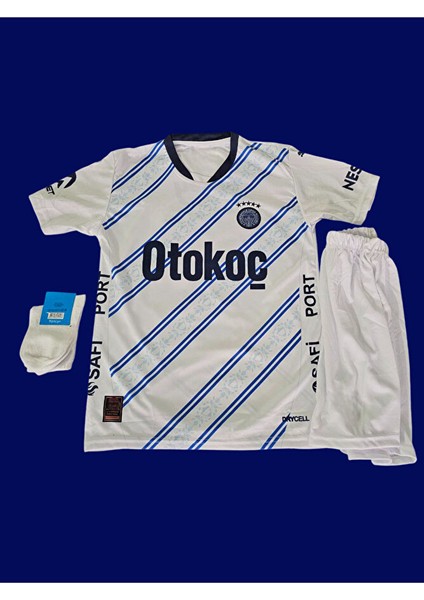 .f.e.n.e.r.b.a.h.ç.e. 2024/25 Sezonu /szymanskı/ Deplasman Beyaz Çocuk Forması Forması 4lü Set fiyatları