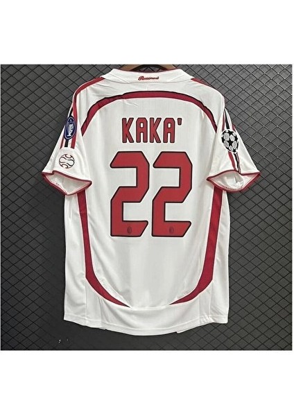 A.c M.i.l.a.n 2007 Sezonu Kaka Leite 22 Nostalji Forması (Beyaz) modelleri