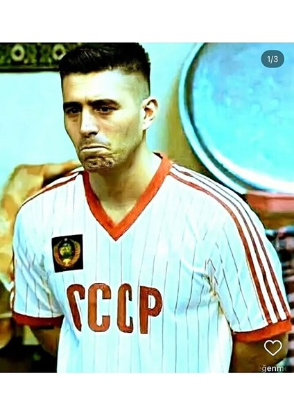 Cccp Eski Sovyetler Birliği Forması (Cio Baba) Beyaz Retro Yeni Sezon 75017856 Ls