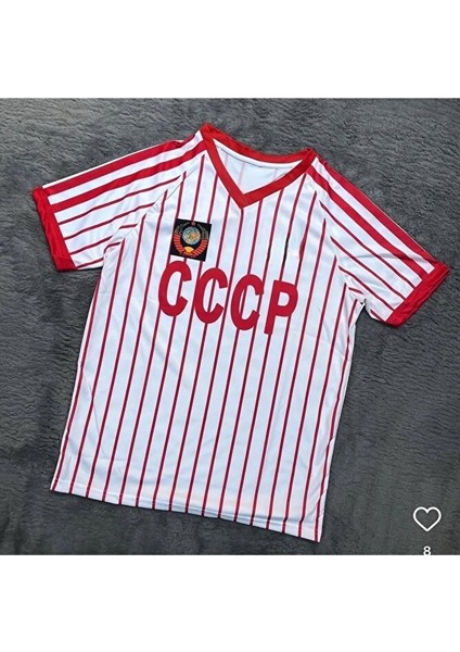 Cccp Eski Sovyetler Birliği Forması (Cio Baba) Beyaz Retro Yeni Sezon 75017856 Ls fırsatları