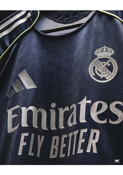 Real Madrid 2025-26 Yeni Sezon Isimsiz Deplasman Forması(Away)