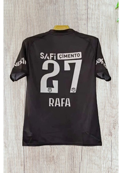 Yeni Sezon 2024/25 ʙᴇşɪᴋᴛᴀş#27 Rafa. Silva. Deplasman Siyah Çocuk Forması Çorap Bileklik Hediyeli