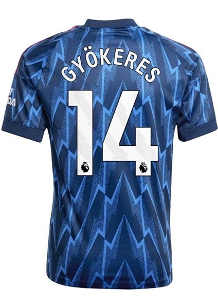 Arsenal 2025-26 Yeni Sezon Victor Gyökeres Deplasman Forması (Newblue)