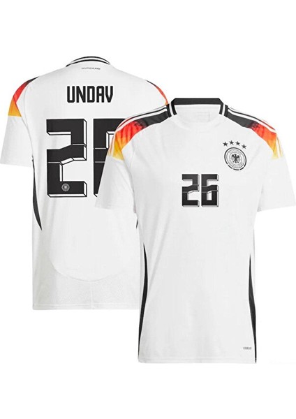 Almanya Milli Takımı Denız Undav Yeni Sezon Iç Saha Beyaz Yetişkin Forması