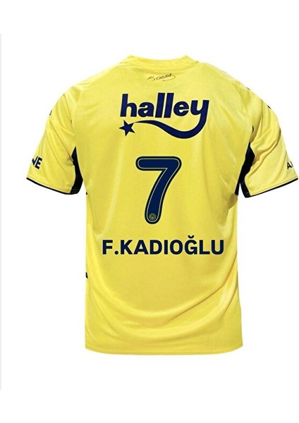 Fenerbahçe 2026 Sezonu Deplasman Sarı # Ferdi Kadıoğlu # Yetişkin Forması