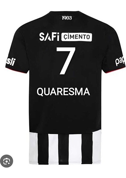 B.e.ş.i.k.t.â.ş /// 2025.2026 Sezon Çubuklu Yetişkin Futbol Forması Quaresmâ 7