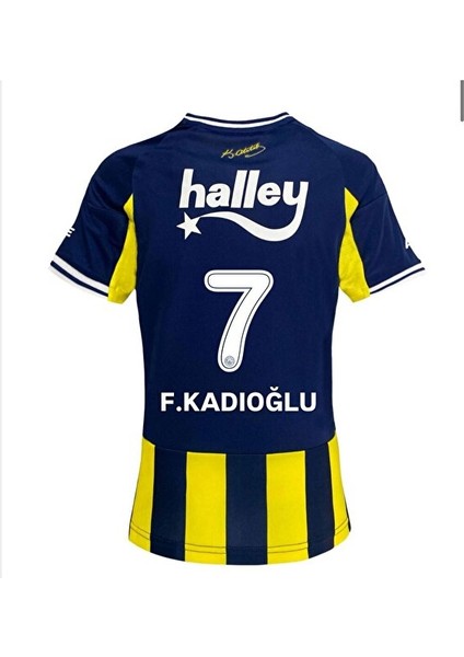 Fenerbahçe 2026 Sezonu Iç Saha Çubuklu # Ferdi Kadıoğlu # Yetişkin Forması