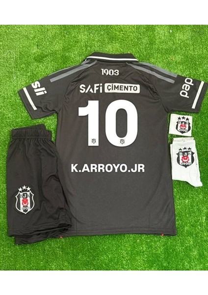 Siyah/beyaz 2026 ./k.arroyo Jr..' 10 Yeni Sezon Alternatif Yakalı Çocuk 4lü Set