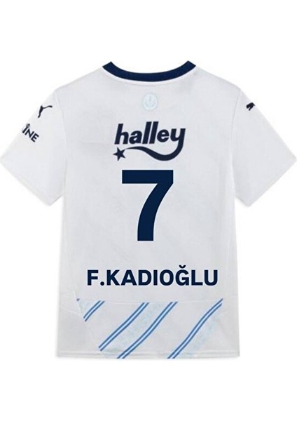 Fenerbãhçe 2024/25 Ferdi Kadıoğlu Deplasman Beyaz Yetişkin Forması