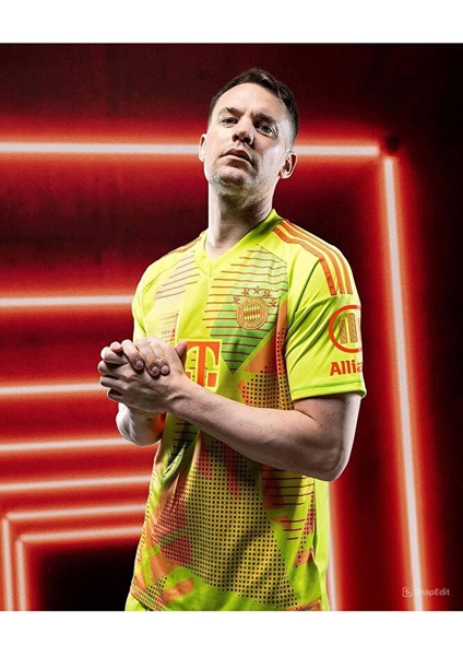 Manuel/never 1 Bayernn/münihh 2024/25 Kaleci Futbol Forması Spor T-Shirt