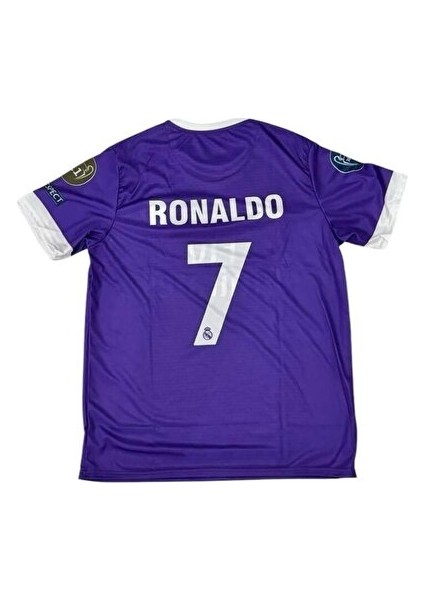 Real Madrid C.ronaldo 2017/18 Şampiyonlar Ligi Finali Yetişkin Forması