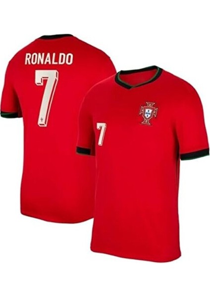 Portekiz Ronaldo 7 Avrupa Takımı Çocuk Futbol Forma 3'lü Set Forma+Şort+Çorap fiyatları