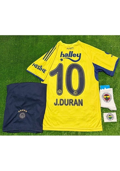 //fe./ner/.bah/'çe \\ 2026 #duran# 10 Numara Deplasman Sarı Çocuk Forması 4'lü Set modelleri