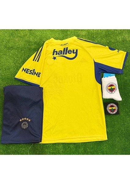 Fen'erb'ahç'e 2026 #isimsiz# Deplasman Sarı Çocuk Forması 4lü Set Şort/çorap/bileklik fiyatları