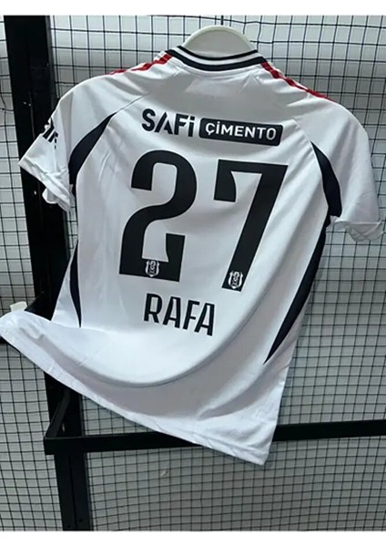 Yeni Sezon 2024/25 ʙᴇşɪᴋᴛᴀş#27 Rafa. Silva. Alternatif Beyaz Çocuk Forması Çorap Bileklik Hediyeli