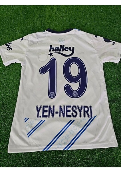 .f.e.n.e.r.b.a.h.ç.e. 2024/25 Yeni Sezon /y.en-Nesyrı/ Deplasman Beyaz Yetişkin Forması