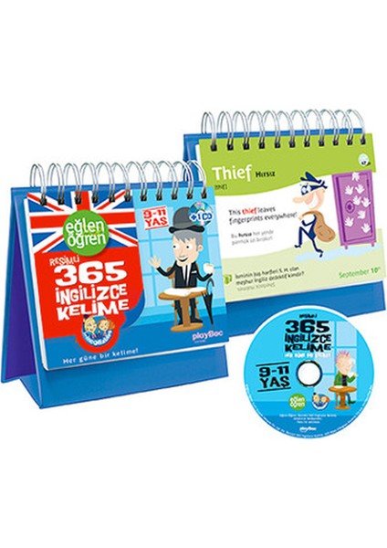 Eğlen Öğren Resimli 365 Ingilizce Kelime (9 -11 Yaş + Cd)