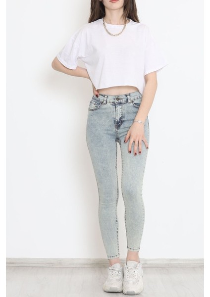 Kadın Cep Detay Kar Yıkamalı Kot Pantolon modelleri