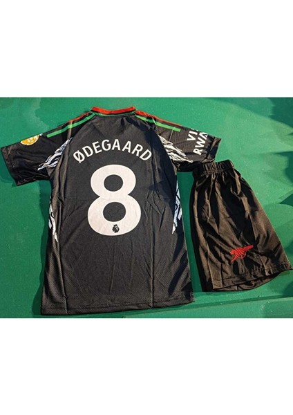 Arsenal Martin Odegaard Yeni Sezon Çocuk Forma 2 Li Set. Forma+Şort