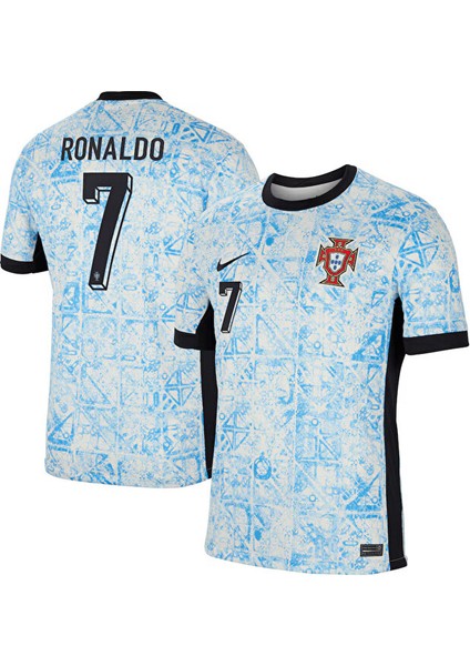 Portekiz Ronaldo 7 Avrupa Milli Takım Çocuk Futbol Forma 3'lü Set Forma+Şort+Çorap fırsatları