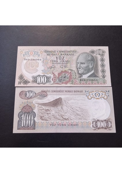 Escoines 3996368F6C4B580E88 6emisyon 100TÜRK-LIRASI H69 Serisi Çil