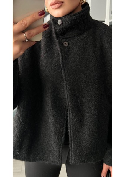 Siyah Buklet Yarım Balıkçı Mont fiyatları