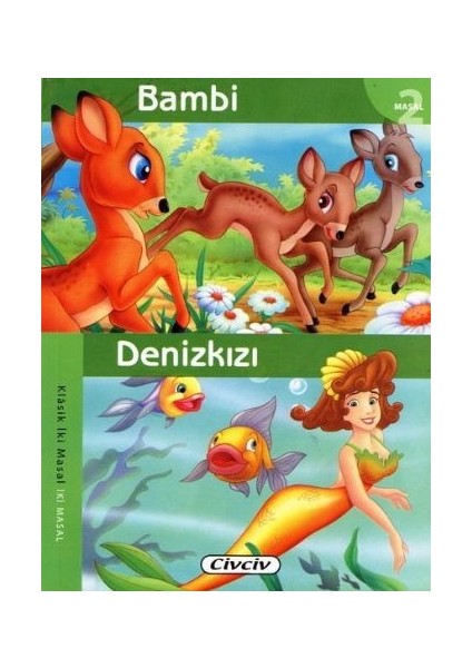 Bambi - Denizkızı (2 Masal Birden)