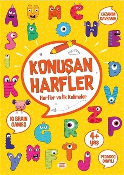 Konuşan Harfler - Harfler ve Ilk Kelimeler (4+ Yaş)