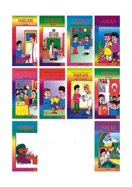 Hakan'ın Okuma Serisi (10 Kitap)